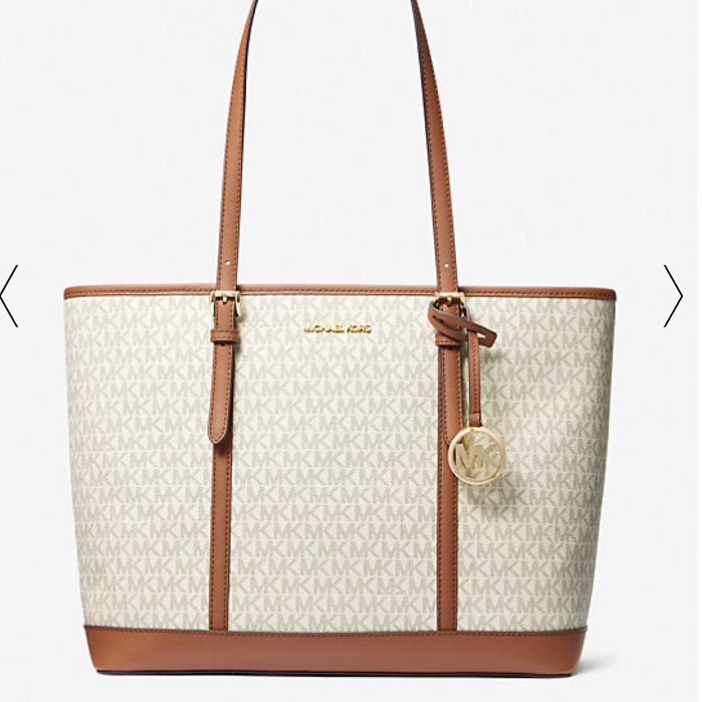 MICHAEL KORS
Jet Set Travel Large Logo Tote Shoulder Bag
COLOR VANILLA - Picture 4 of 16